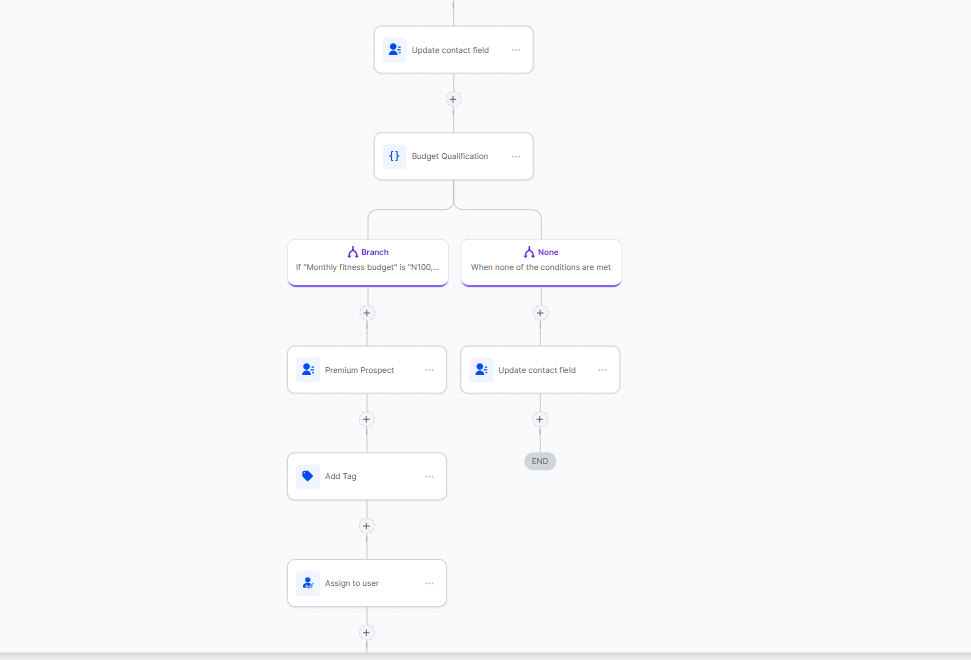 Budget Qualification Workflow